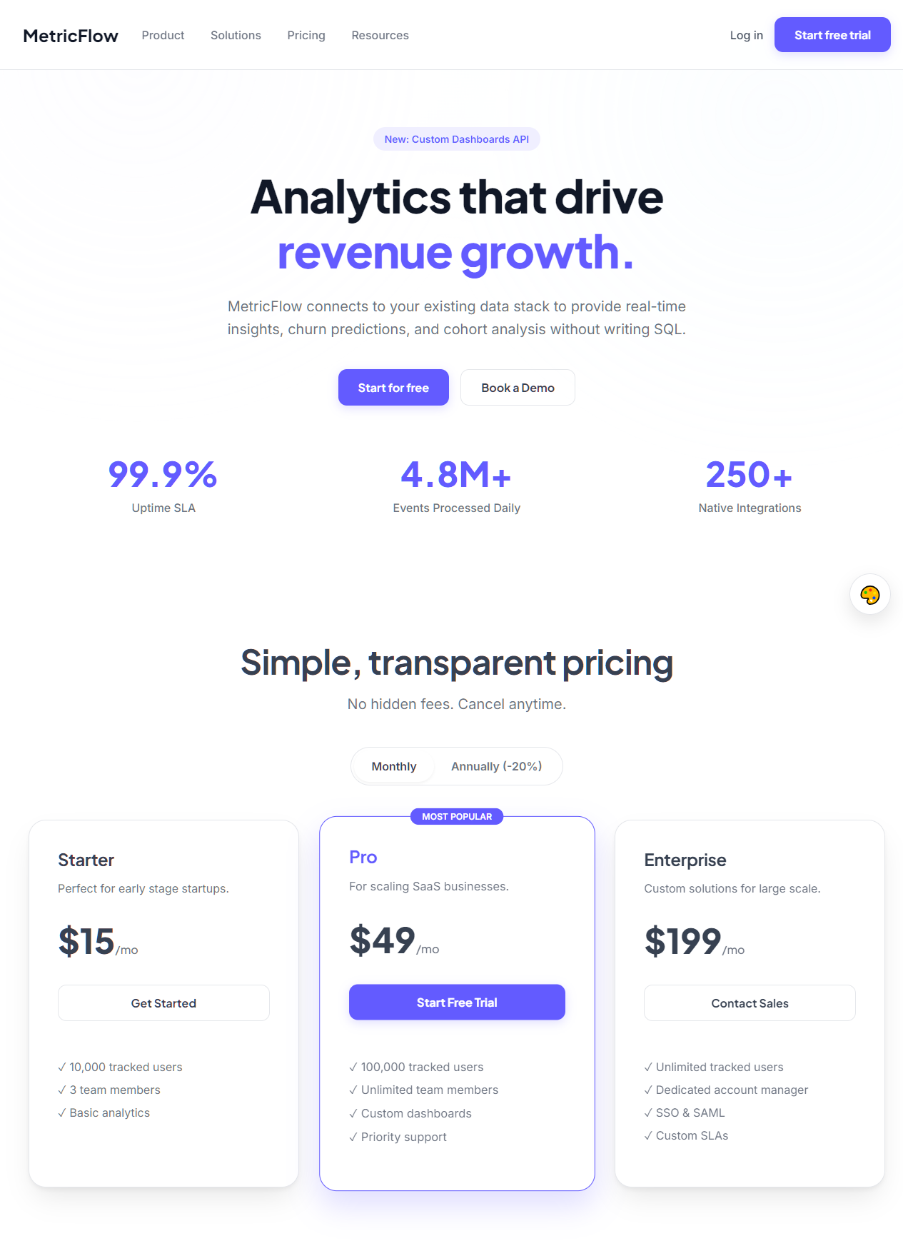 SaaS Product Pack